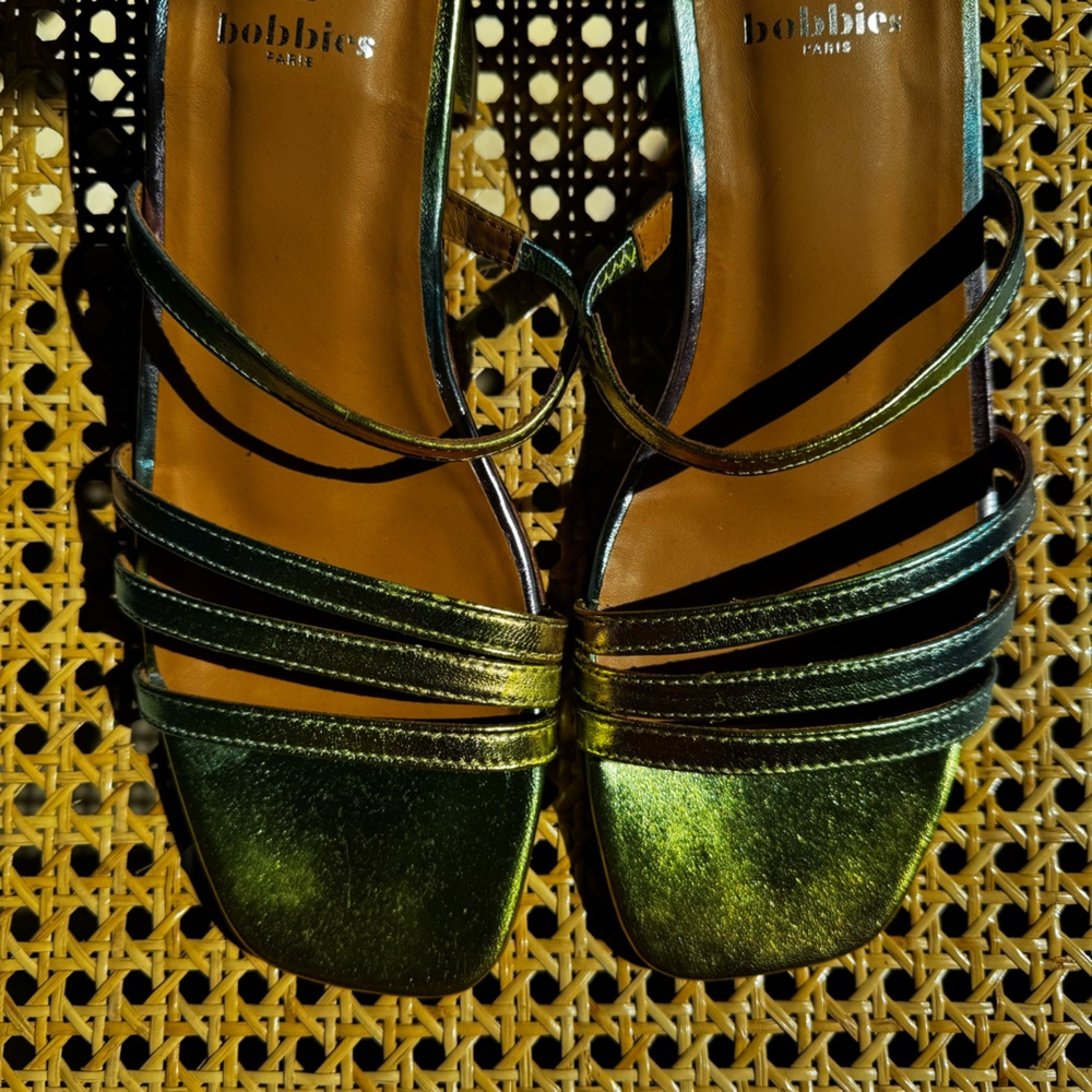 Bobbies Sonja Mules in Acid Rainbow size 37 - Picture 8 of 12